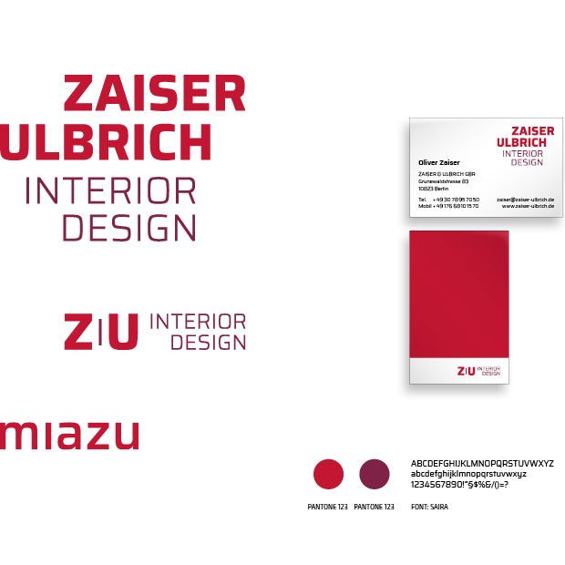 Corporate Design für Zaiser Ulbrich