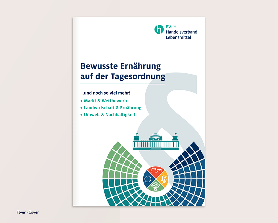 Flyer des Bundesverband des Deutschen Lebensmittelhandels
